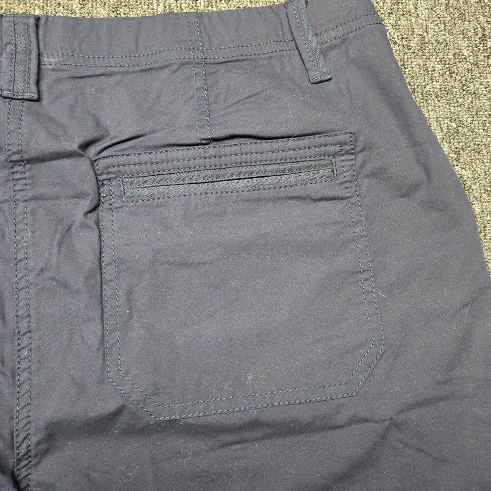 Chico’s Women’s 3 (16) Navy Cargo Shorts Cotton Poplin Utility Stretch NWT - Picture 15 of 16